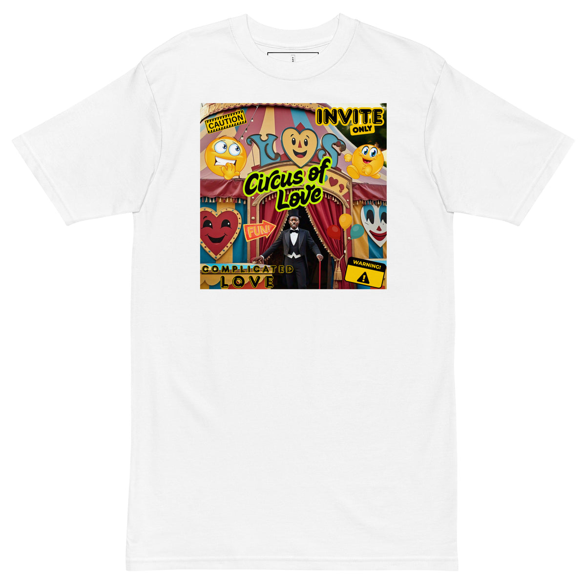 Circus of Love premium tee – WGTTSTORE