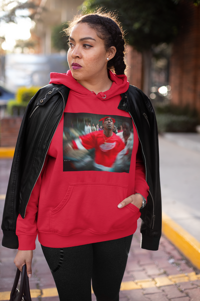 Red 2pac sale sweatshirt